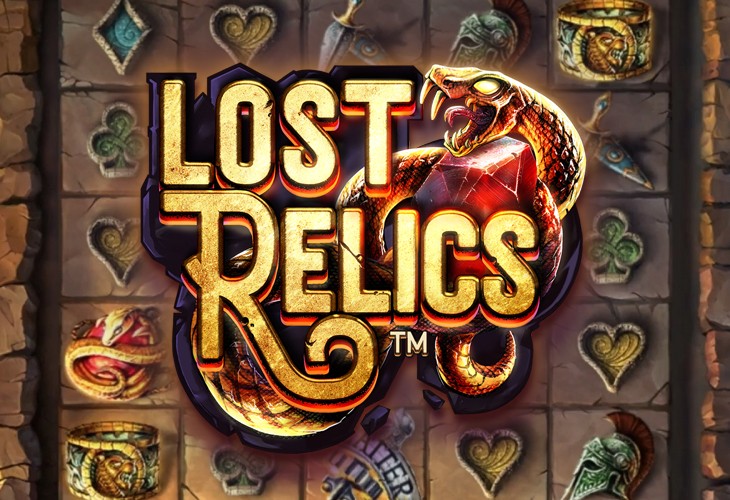 Lost Relics - NetEnt slot at BetOnRed Kasino Casino
